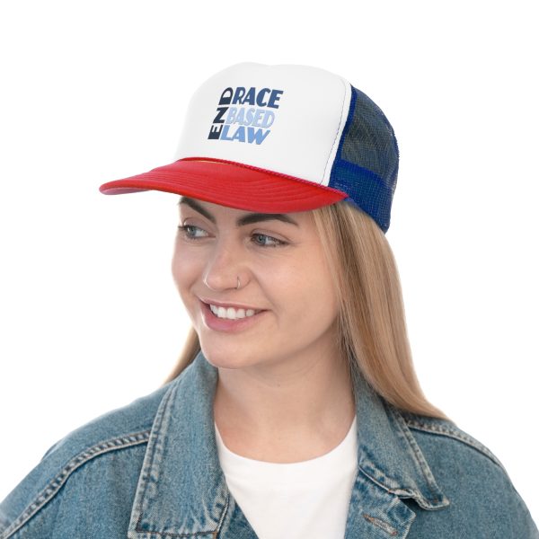 Trucker Caps - END RACE BASED LAW - Blues - Image 4