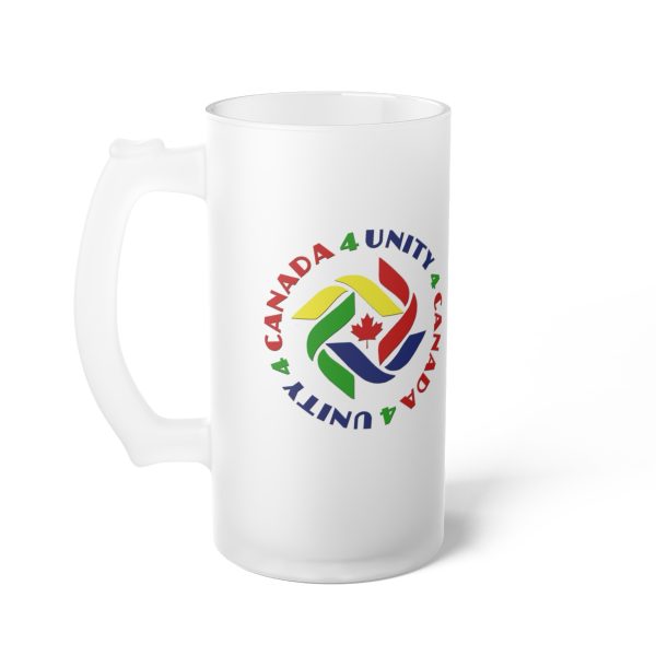 Frosted Glass Beer Mug - Unity4Canada - Crayon Colours - Image 4