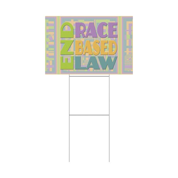 Plastic Yard Sign - Unity4Canada - Pastels - Image 9