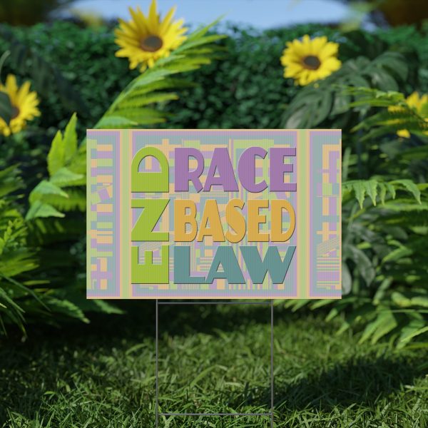 Plastic Yard Sign - Unity4Canada - Pastels - Image 12