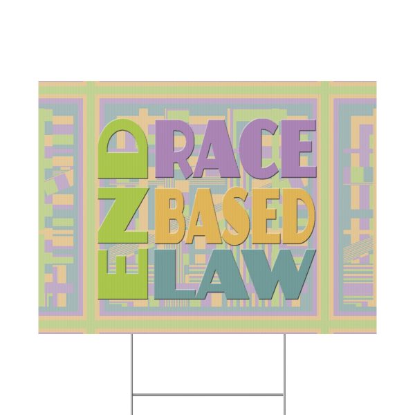 Plastic Yard Sign - Unity4Canada - Pastels - Image 14