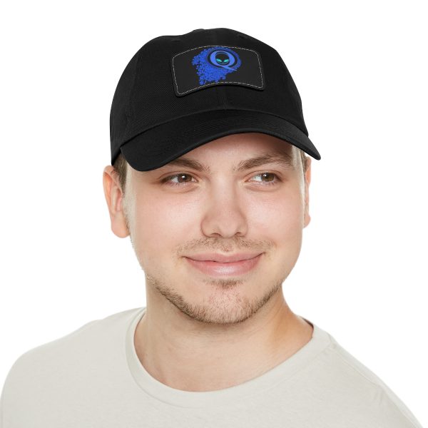 Dad Hat with Leather Patch (Rectangle) - Q Splash - Image 61