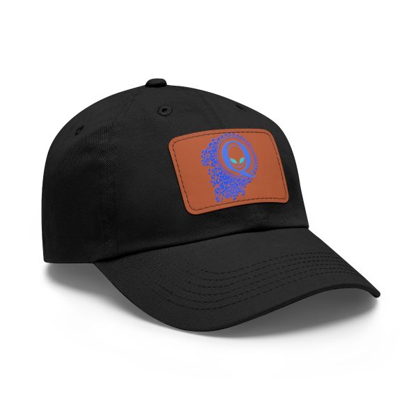 Dad Hat with Leather Patch (Rectangle) - Q Splash - Image 72