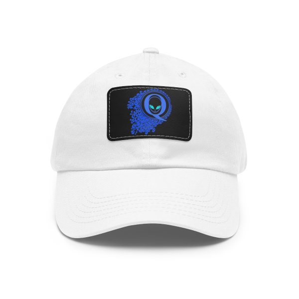 Dad Hat with Leather Patch (Rectangle) - Q Splash - Image 85