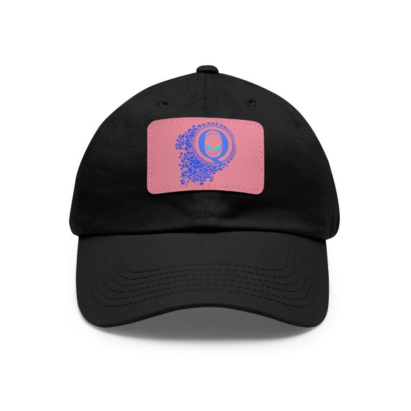 Dad Hat with Leather Patch (Rectangle) - Q Splash - Image 78