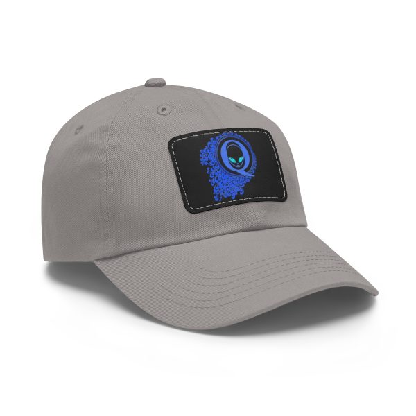 Dad Hat with Leather Patch (Rectangle) - Q Splash - Image 142