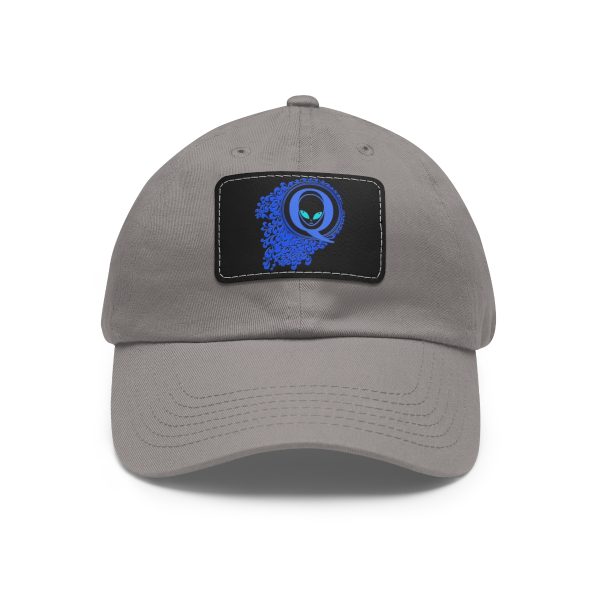 Dad Hat with Leather Patch (Rectangle) - Q Splash - Image 141