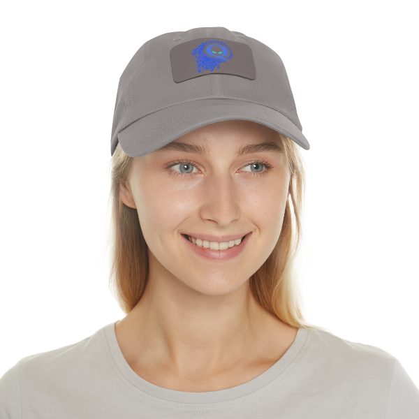 Dad Hat with Leather Patch (Rectangle) - Q Splash - Image 151