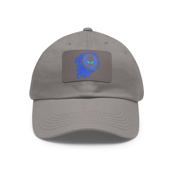 Dad Hat with Leather Patch (Rectangle) - Q Splash - Image 148