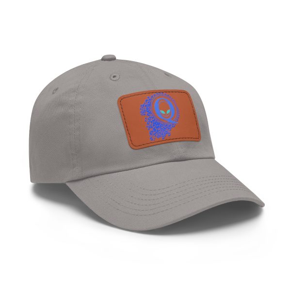 Dad Hat with Leather Patch (Rectangle) - Q Splash - Image 156