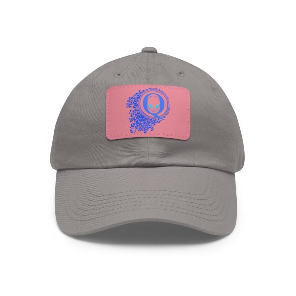 Dad Hat with Leather Patch (Rectangle) - Q Splash - Image 162