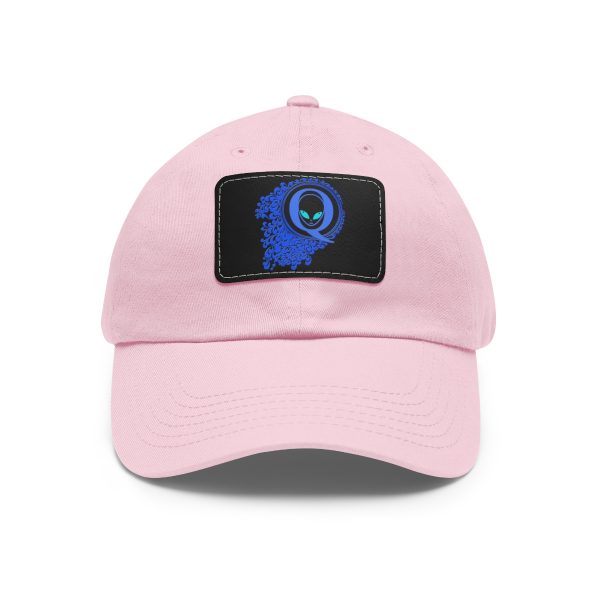 Dad Hat with Leather Patch (Rectangle) - Q Splash - Image 120