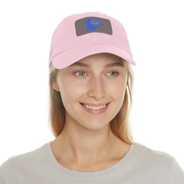 Dad Hat with Leather Patch (Rectangle) - Q Splash - Image 130