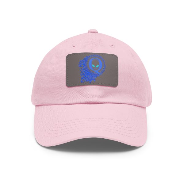 Dad Hat with Leather Patch (Rectangle) - Q Splash - Image 127