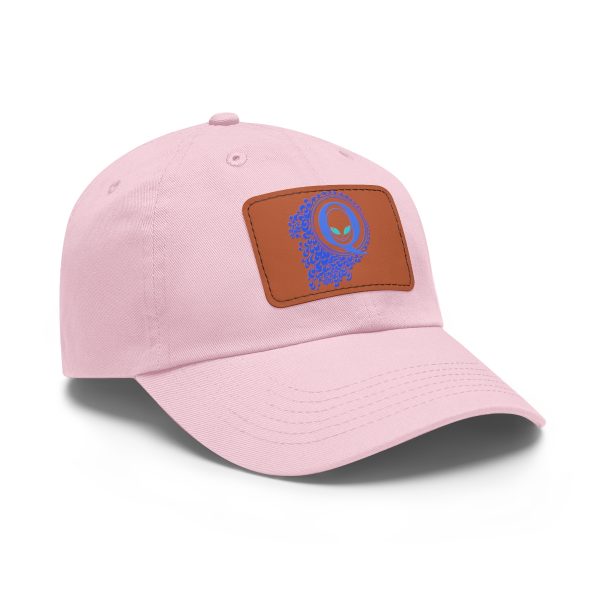 Dad Hat with Leather Patch (Rectangle) - Q Splash - Image 135