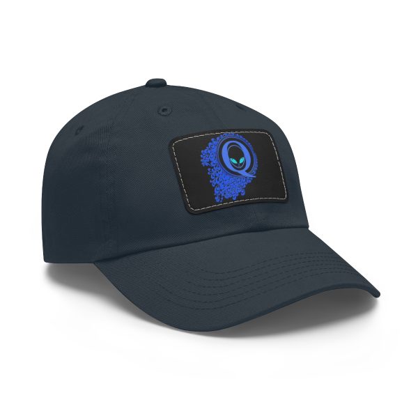 Dad Hat with Leather Patch (Rectangle) - Q Splash - Image 93