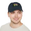 Dad Hat with Leather Patch (Rectangle) - END RACE BASED LAW - Pastels - Image 89