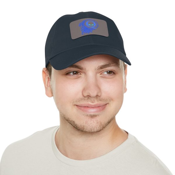 Dad Hat with Leather Patch (Rectangle) - Q Splash - Image 103