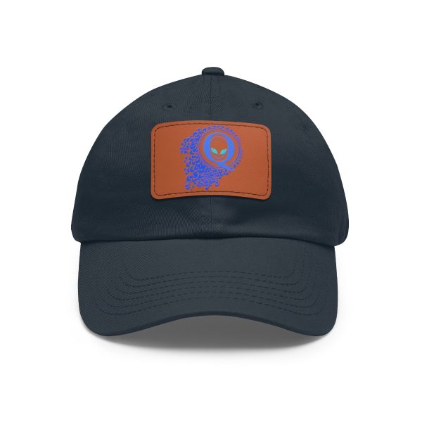 Dad Hat with Leather Patch (Rectangle) - Q Splash - Image 106