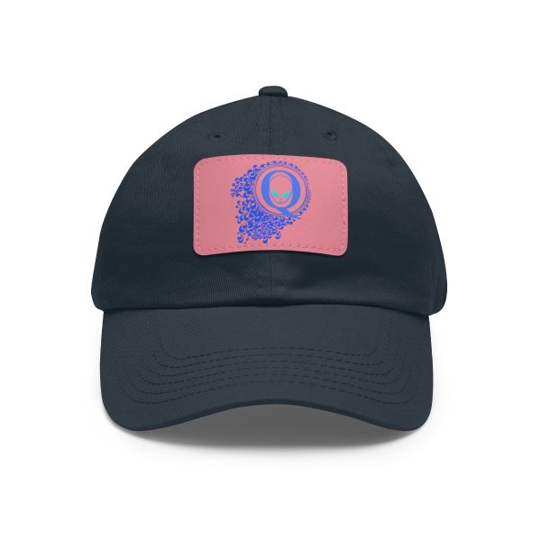 Dad Hat with Leather Patch (Rectangle) - Q Splash - Image 113