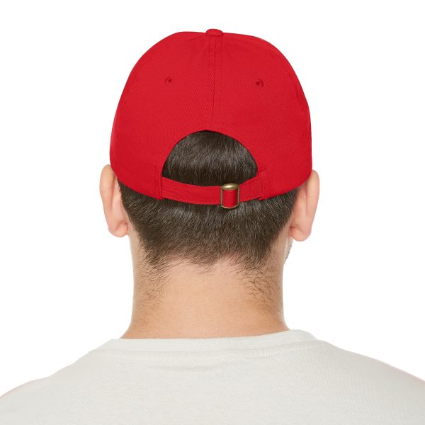 Dad Hat with Leather Patch (Rectangle) - Q Splash - Image 49