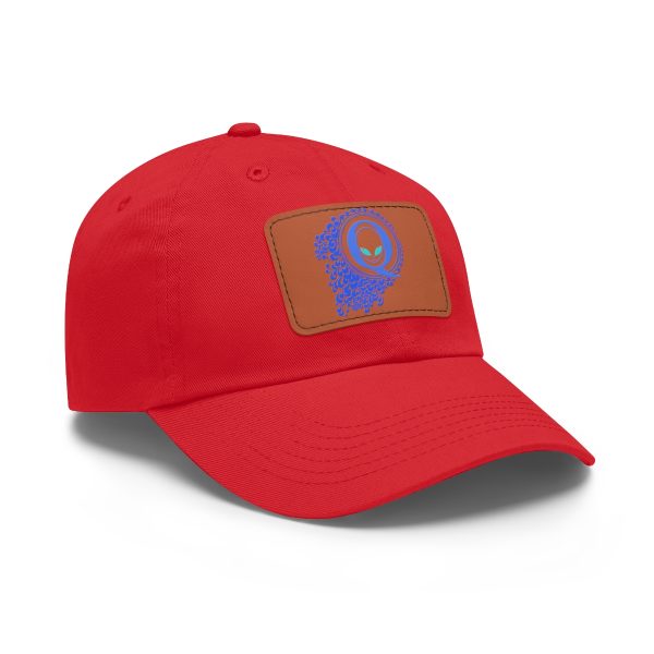 Dad Hat with Leather Patch (Rectangle) - Q Splash - Image 44