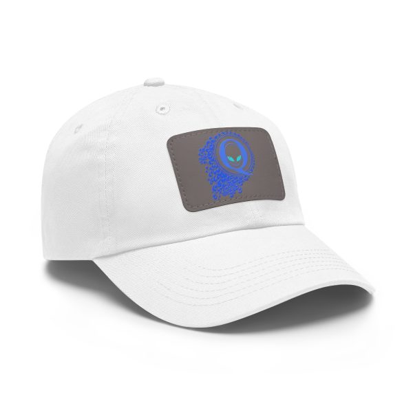 Dad Hat with Leather Patch (Rectangle) - Q Splash - Image 9