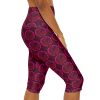 Yoga Capri Leggings (AOP) - Unity4Earth - Pinks - Image 6