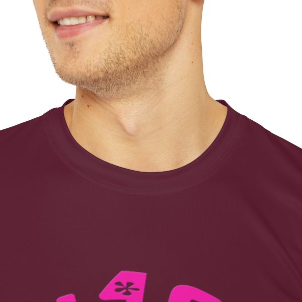 Men's Polyester Tee (AOP) - Unity4Earth - Pinks - Image 8