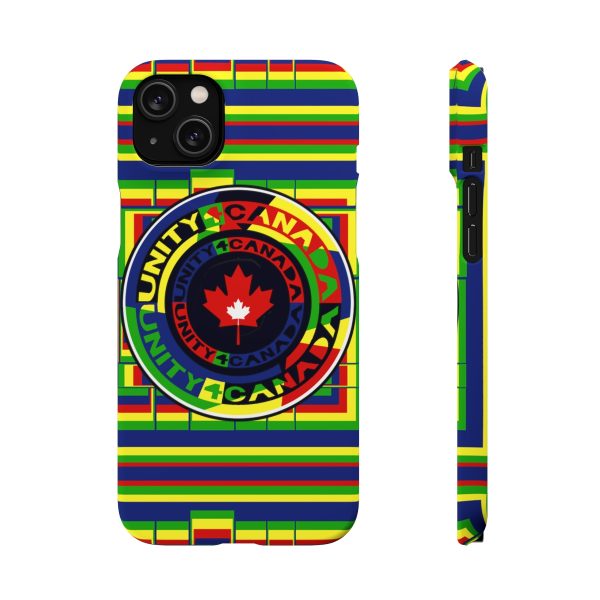 Snap Cases - Unity4Canada - Multi Coloured - Geometric BG - Image 64