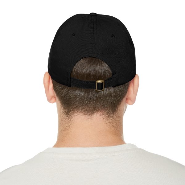 Dad Hat with Leather Patch (Round) - Unity4Canada - Pastels - Image 70