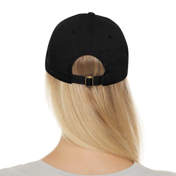 Dad Hat with Leather Patch (Round) - Unity4Canada - Pastels - Image 90