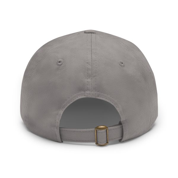 Dad Hat with Leather Patch (Round) - Unity4Canada - Pastels - Image 143