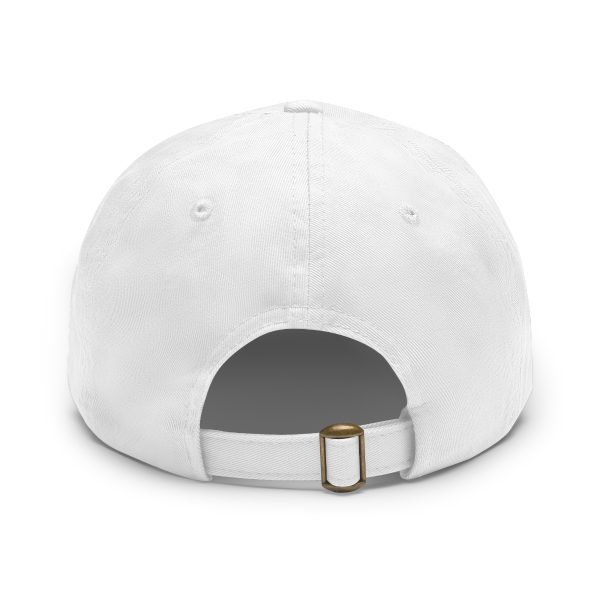 Dad Hat with Leather Patch (Round) - Unity4Canada - Pastels - Image 10