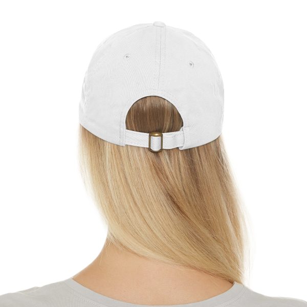 Dad Hat with Leather Patch (Round) - Unity4Canada - Pastels - Image 13