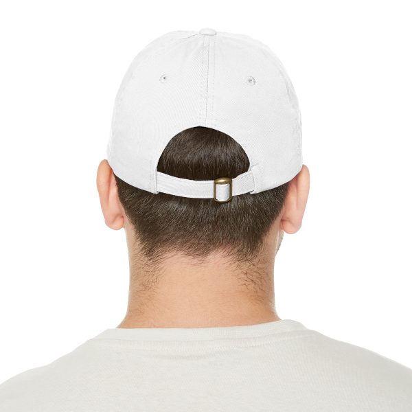 Dad Hat with Leather Patch (Round) - Unity4Canada - Pastels - Image 14