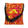 Adjustable Tote Bag (AOP) - Unity4Canada - Sunset Colours - Geometric BG - Image 9