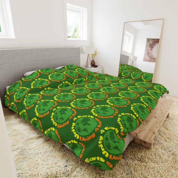 Duvet Cover - Unity4Earth - YellowOrange - Image 3