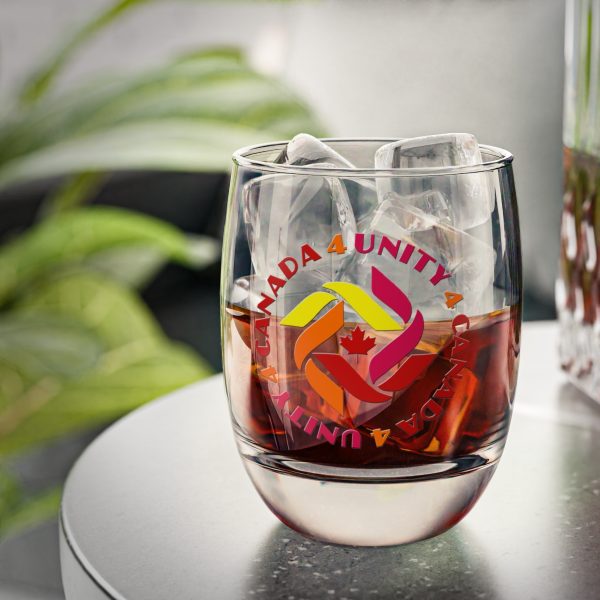 Whiskey Glass- Unity4Canada - Sunset Colours