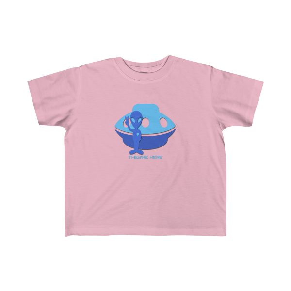 Toddler's Fine Jersey Tee - They're Here - Image 13