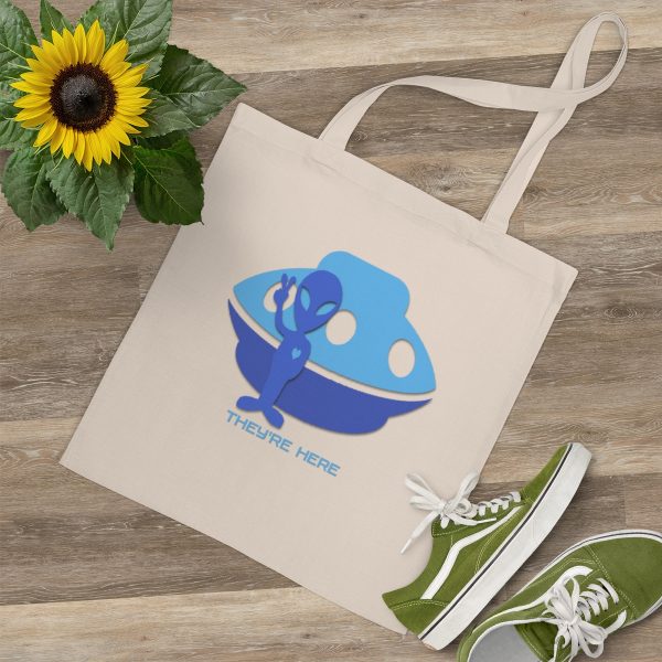 Tote Bag - They're Here - Image 4