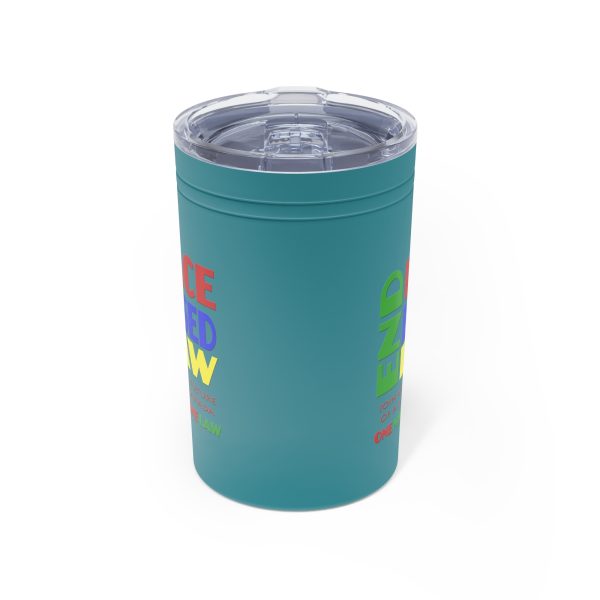 Vacuum Insulated Tumbler, 11oz - END RACE BASED LAW Canada - Crayon Colours - Image 2