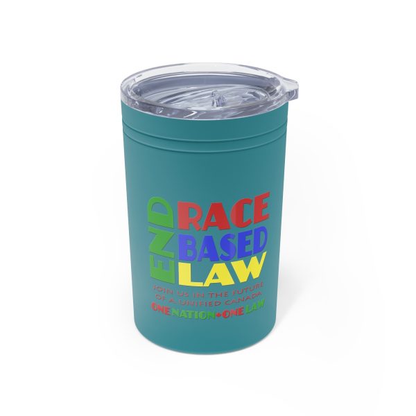 Vacuum Insulated Tumbler, 11oz - END RACE BASED LAW Canada - Crayon Colours - Image 4