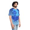 Men's Baseball Jersey (AOP) - They're Here - Gradient Blue BG