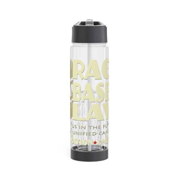 Infuser Water Bottle - END RACE BASED LAW Canada - Beige - Image 9