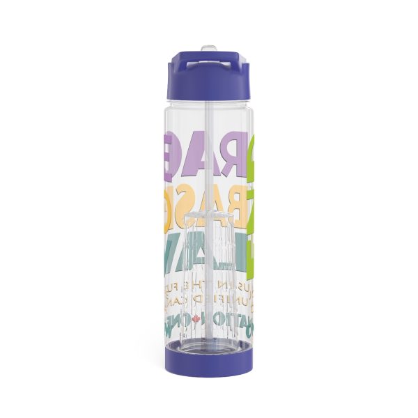 Infuser Water Bottle - END RACE BASED LAW Canada - Pastels - Image 22