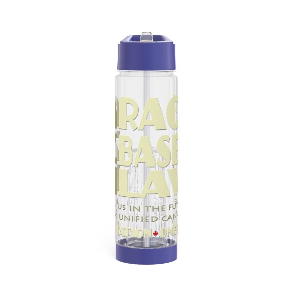 Infuser Water Bottle - END RACE BASED LAW Canada - Beige - Image 21