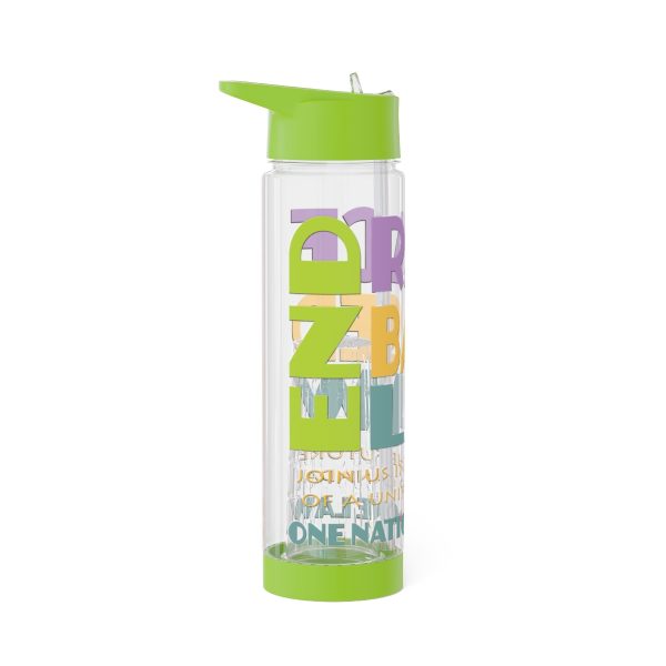 Infuser Water Bottle - END RACE BASED LAW Canada - Pastels - Image 20