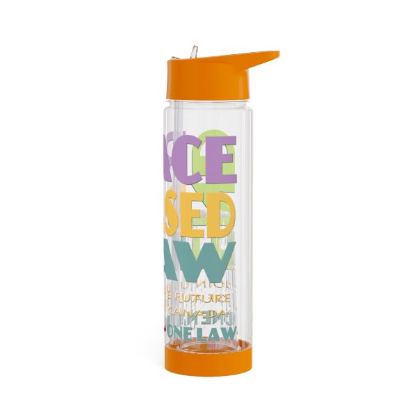 Infuser Water Bottle - END RACE BASED LAW Canada - Pastels - Image 3