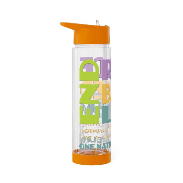Infuser Water Bottle - END RACE BASED LAW Canada - Pastels - Image 4